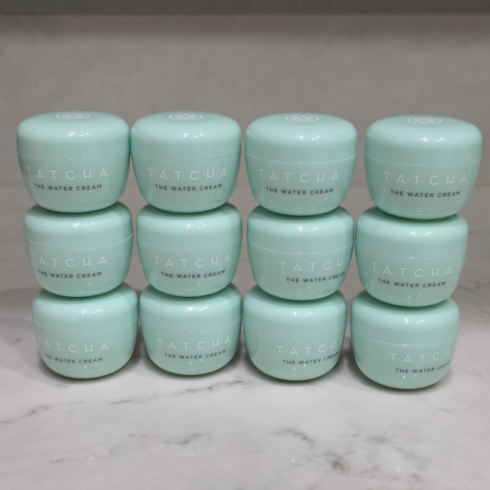 New Tatcha X 12 The Water Cream 10 ml 0.34 fl oz